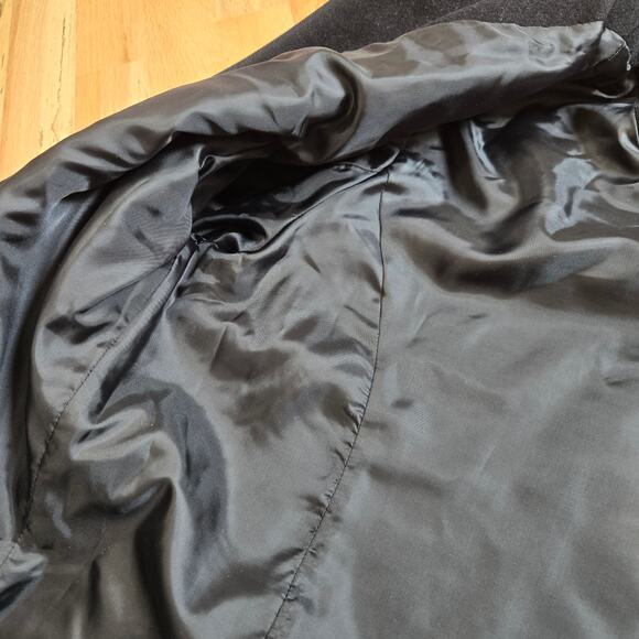 Marvin Richards Wool Blend Womens Zip-up Hooded Jacket Coat - Picture 6 of 11